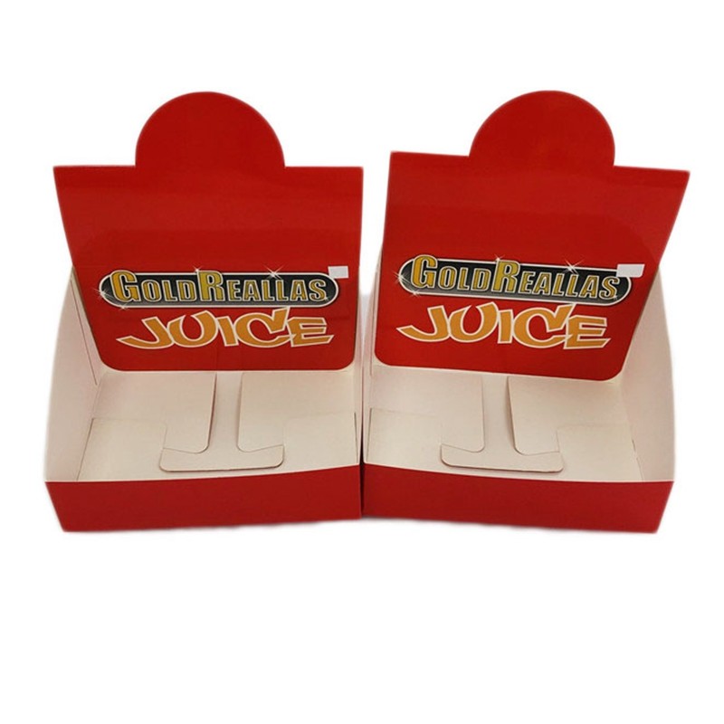 Custom Logo Energy Drink Paper Counter Display Box Energy Bars Chocolate Protein Bars Packaging Boxes