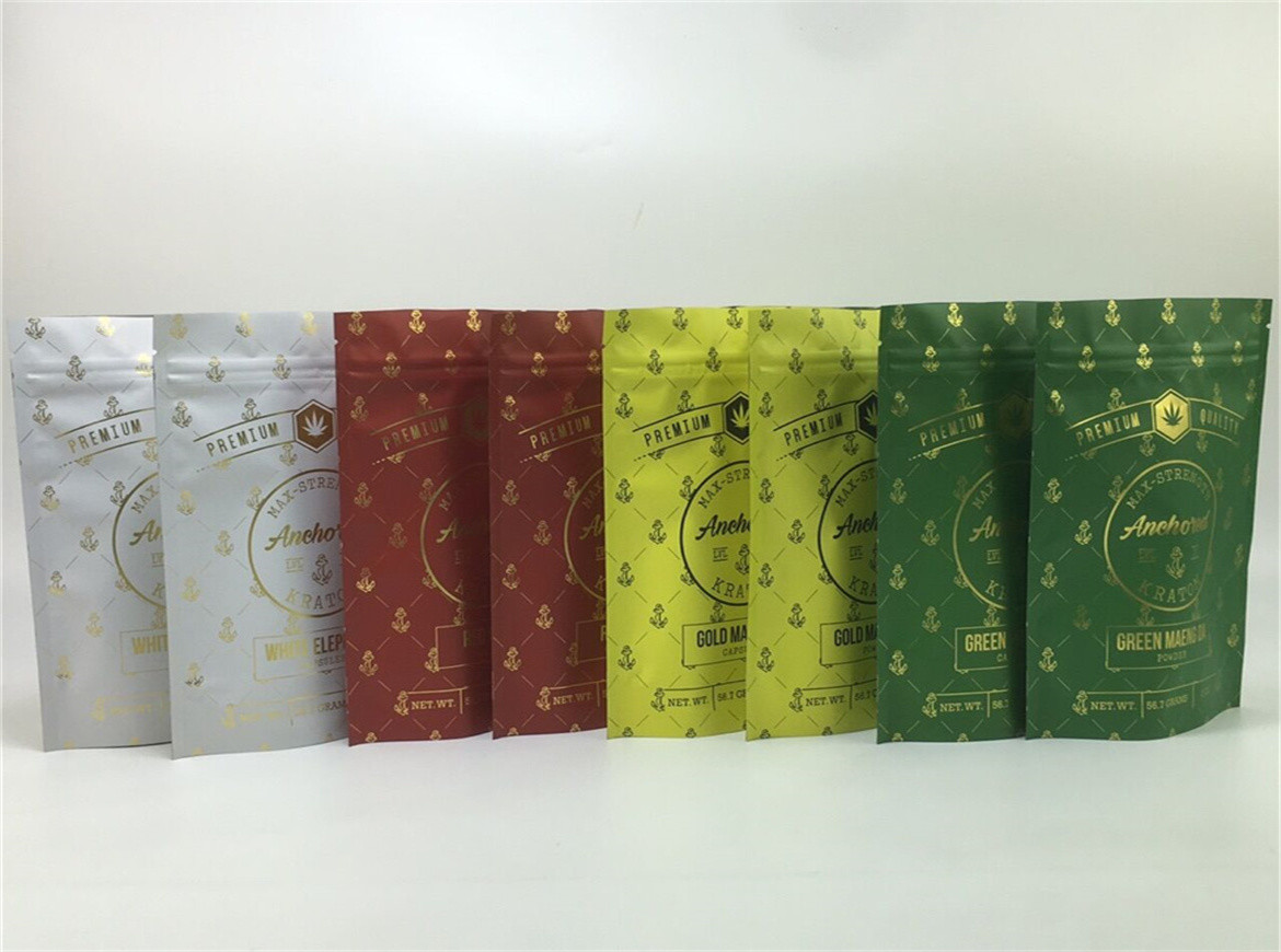 1/6 Bags Herbal Incense Packaging Moisture Proof Aluminum Plating 12C VMPET