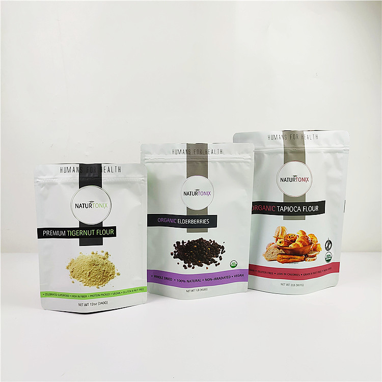 VMPET 90mic Mylar Food Packaging Bag Aluminum Foil Powder 0.2mm Thickness