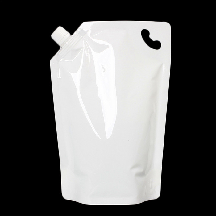 Leak Proof Laminated Plastic Liquid Soap Package Spouted Pouch