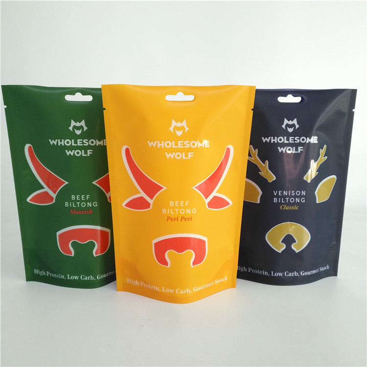 VMPET Gravure Mylar Plastic Pouches 110 Microns Heat Seal CMYK