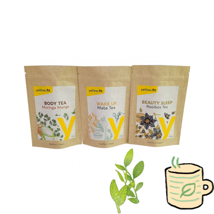 MOPP CMYK Resealable Ziplock Bags 200mic VMPET Plastic PVC CPE