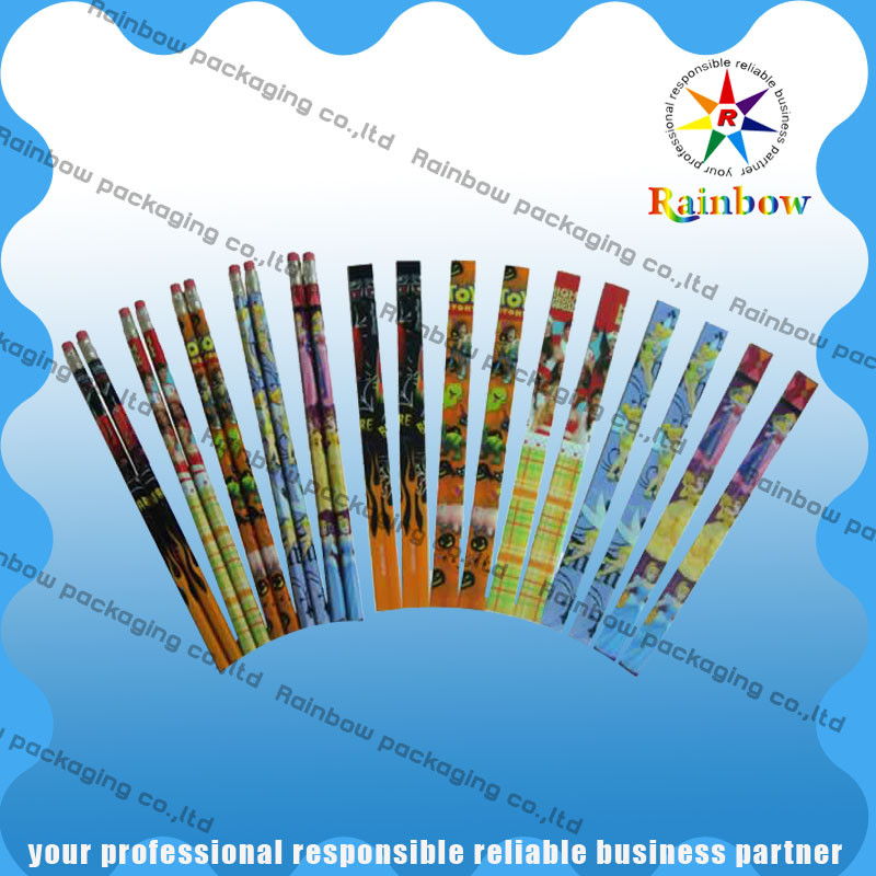 PVC / PET Shrink Wrap Sleeves With Customized Printing For Pen / Pencil