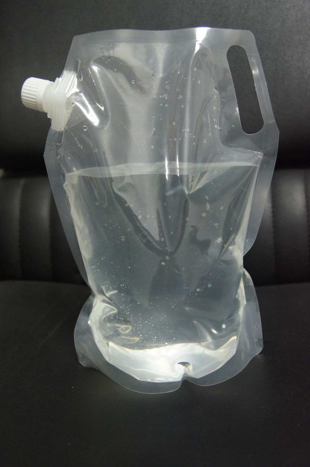 Colorful Printing Water Proof Stand up Packaging Bag With Corner Spout For Liguid