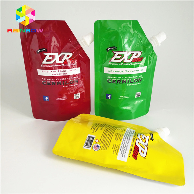 110mic Flat Bottom Plastic Pouches 1.5C Gravnre Printing Laminating Plastic Pouch