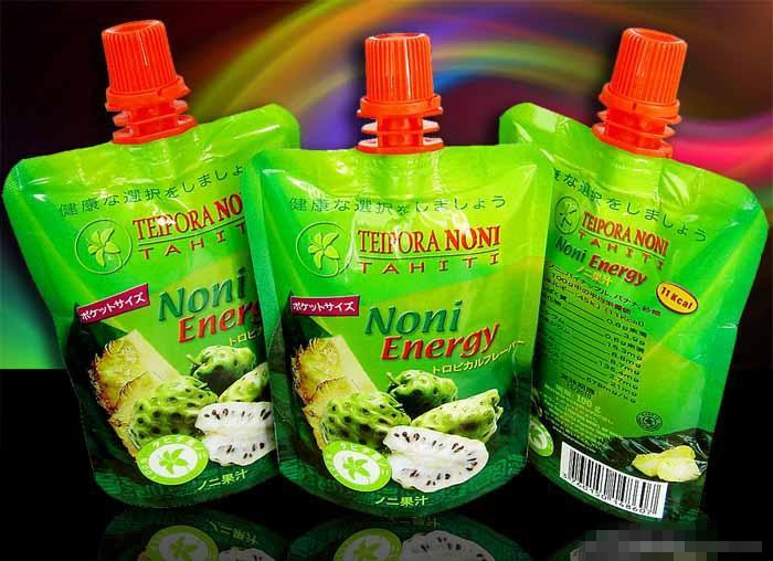 Fruit Juice Spout Pouch Packaging With Cap