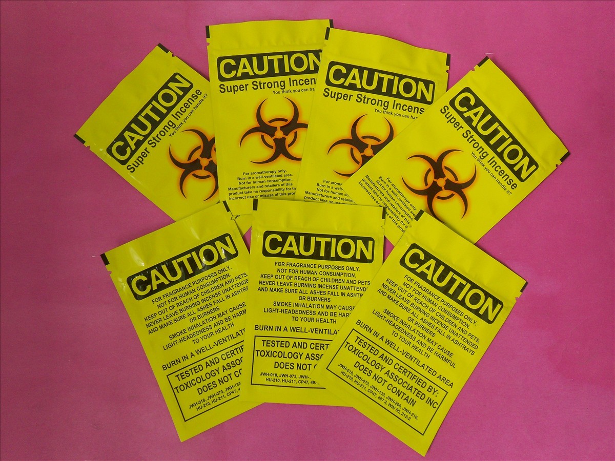 Non - Leakage, Non - Breakage Herbal Incense Packaging Bags