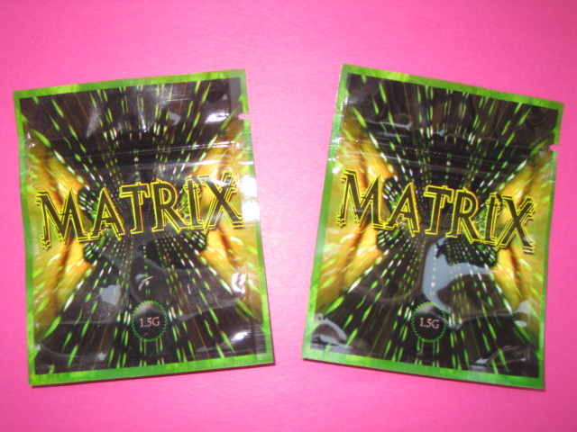 100 micron Custom PET / VMPET / PE Herbal Incense Packaging Bags