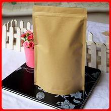 k Kraft Paper Shopping Bag Stand Up 3 Side Sealed Rectangle