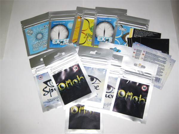 Customized Top k Herbal Incense Bags Zipper For Spice Potpourri