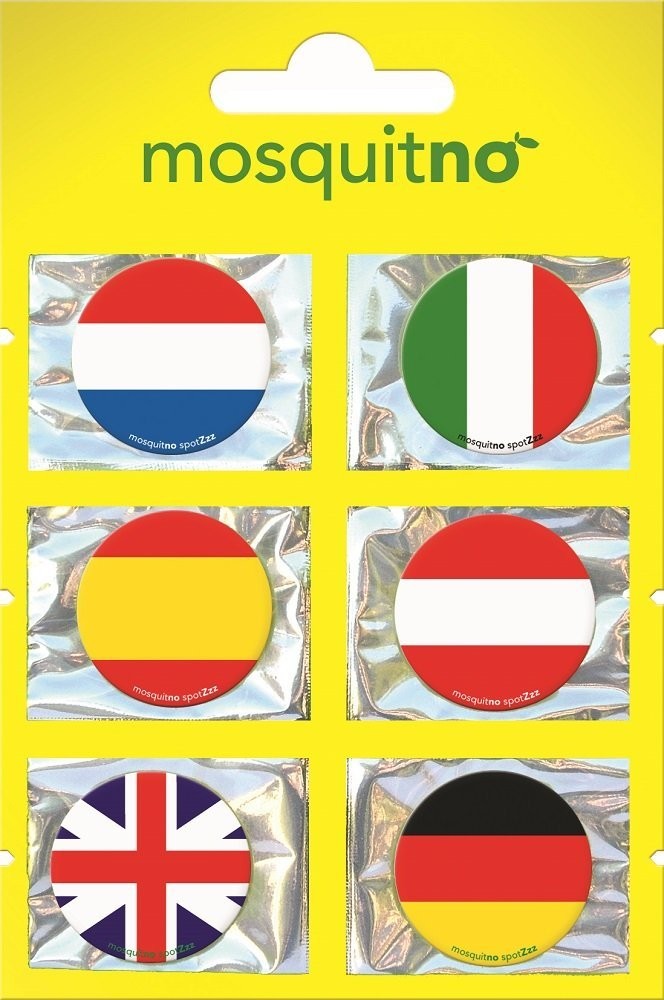 Hanghole Fashion Plastic Packaging Bags , Kids Mosquito Repellent Sticker Packaging Bag