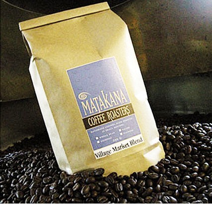 Gold Gusset Side Kraft Customized Paper Bags , Tin Tie Coffee Bean Packaging