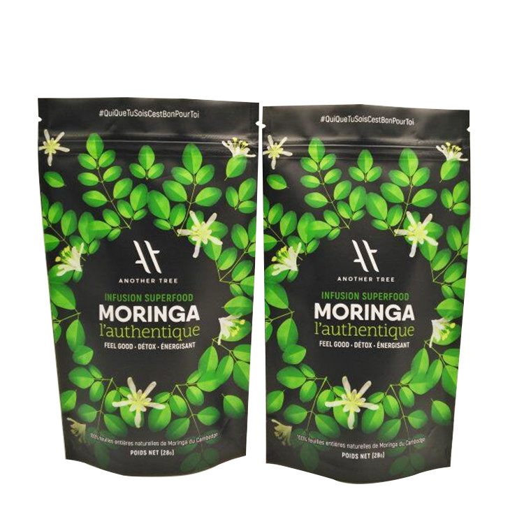 Custom Tea Packaging Pouch Detox Slimming Tea / Flower Leaf / Seed Bean k Bag