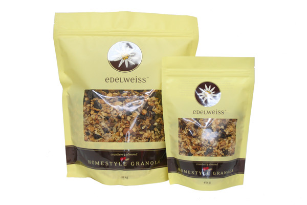 Yellow Tea Stand Up Pouch Glossy  Finish With k / Clear Window