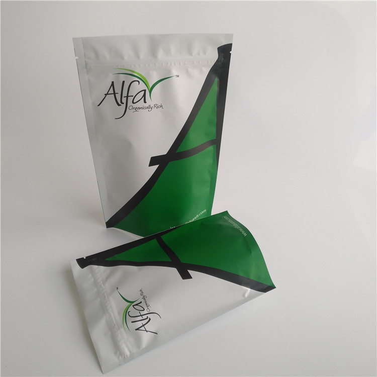 Smell Proof Food Packaging Sachet Aluminum Foil Sweet Biscuit Bags Doypack