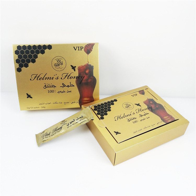 Custom Printed Empty 20g Plastic Packaging Bag Honey Food Grade Edible Pouch