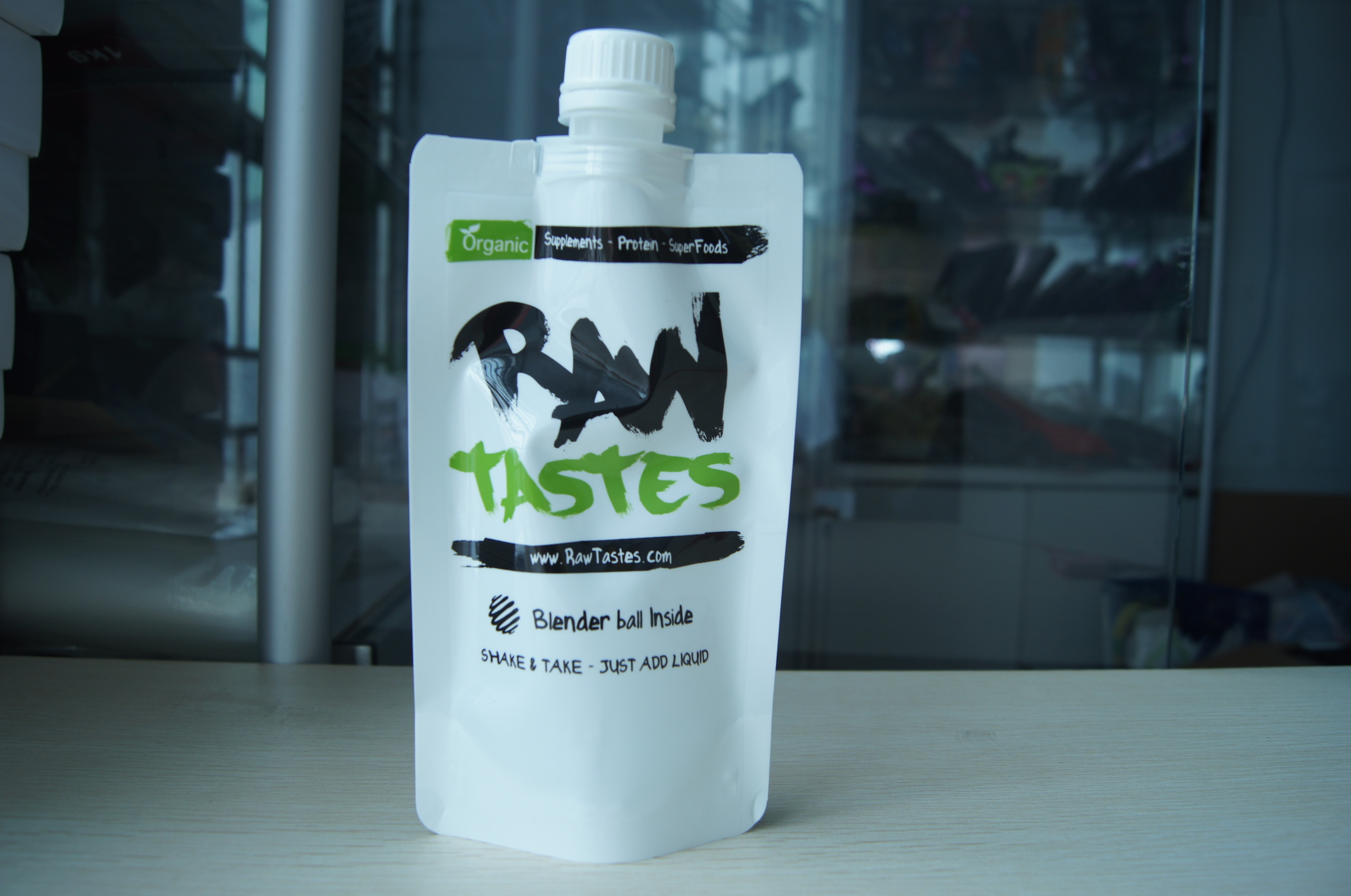 Liquid PET / NY / PE Spout Pouch Packaging Recyclable Doypack