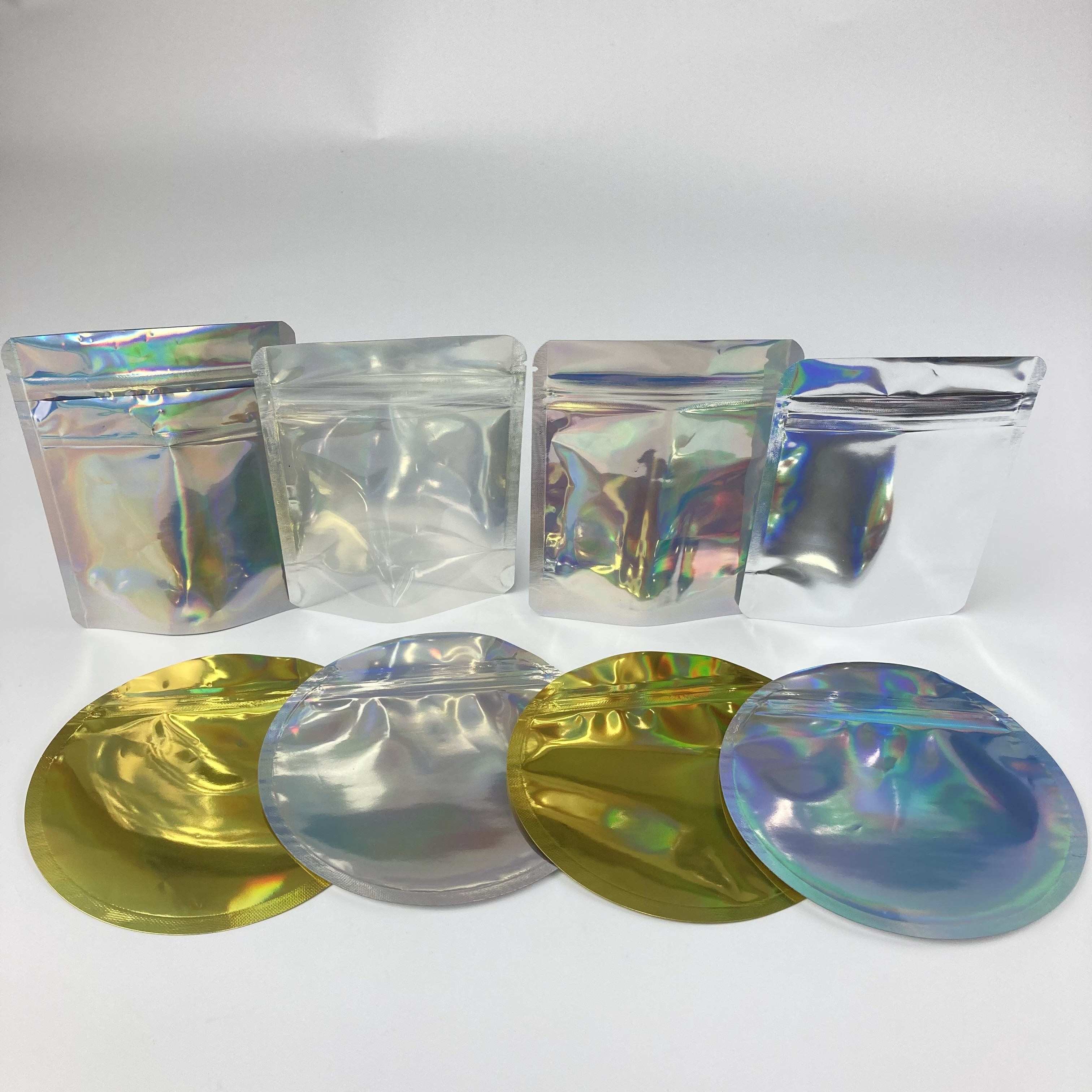 Aluminum Foil Tea Snack Food Packaging Stand Up Bags Zipper Customization