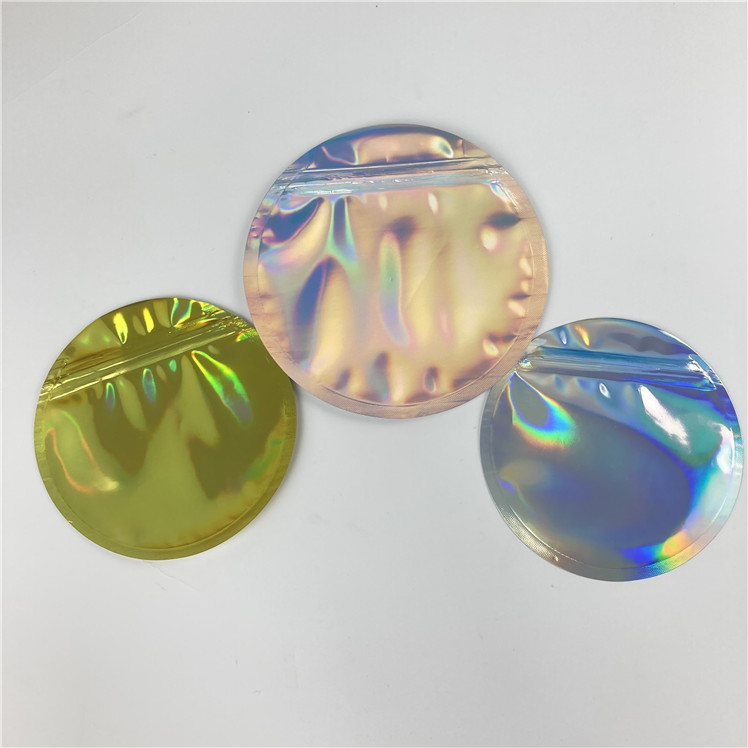 Custom Shape Stand Up Zipper Cookie Aluminum Foil Mylar Bags 3.5g 7g 14g 28g