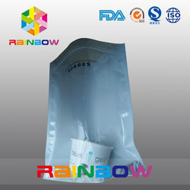 Customized Logo Clear Front Anti Static Shielding Poly Bag With Zipper For Electronic Device
