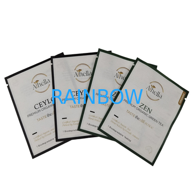 Custom Food Grade Biodegradable Stand Up Kraft Paper Bag 3.5g 7g Gummie Candy Packaging
