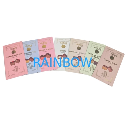 Custom Printing Recyclable Small Food Grade Heat Seal Thick Colorful Food Nut Bag Cookie Package Snack Bags Packaging