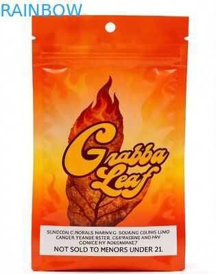 Child Resistant Food Grade Smellproof Mylar Bag for Tobacco Pouch and Herbal Incense Packaging