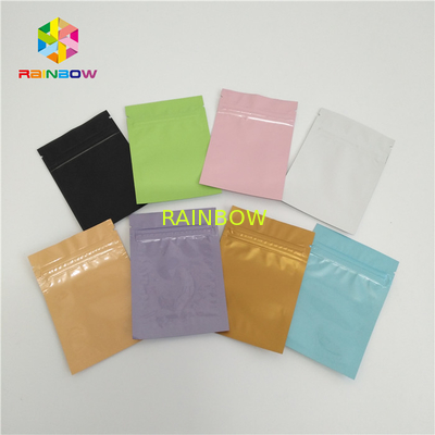 3 X 4 Inch Foil Pouch Packaging Aluminum Food Grade Heat Seal ISO 9001 Approval
