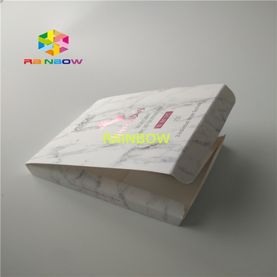 Pantone Color 100 Micron Rectangular Cosmetic Boxes Cardboard CMYK