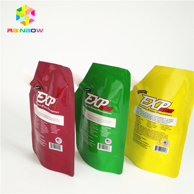 110mic Flat Bottom Plastic Pouches 1.5C Gravnre Printing Laminating